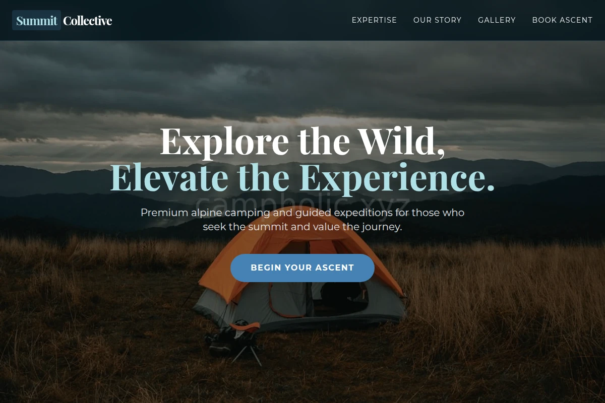 Alpine Camping